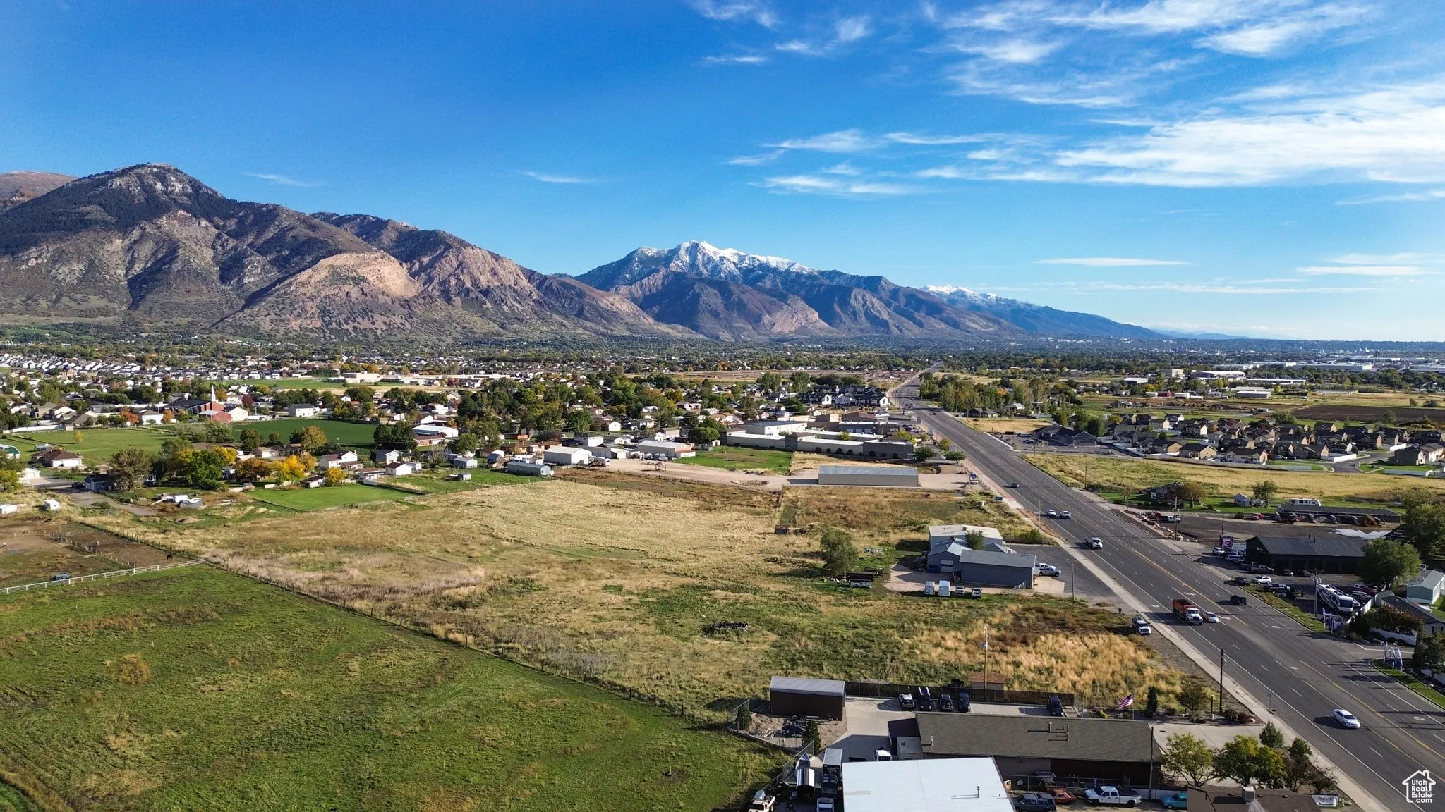 View of mountain backdrop