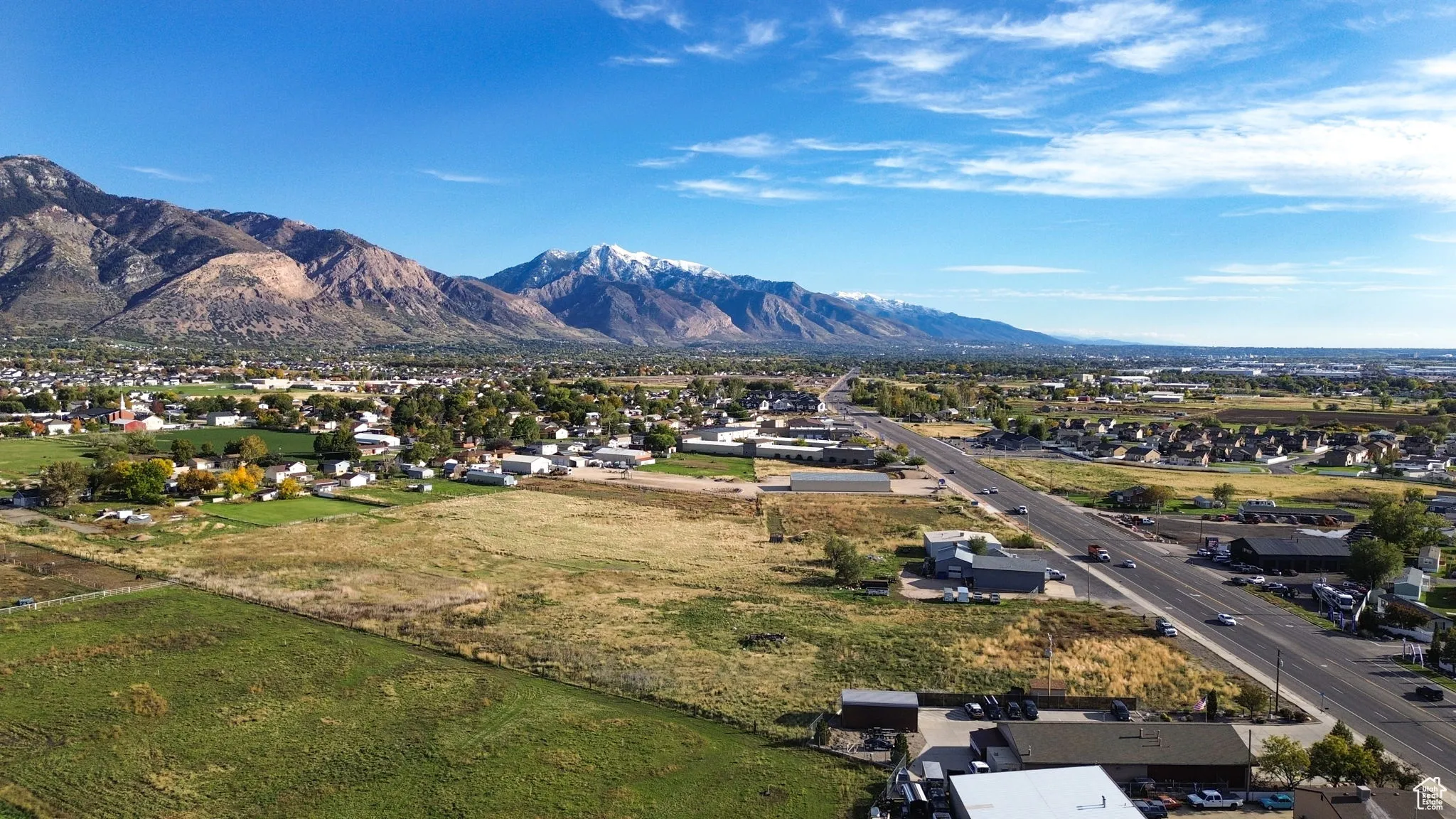 View of mountain backdrop