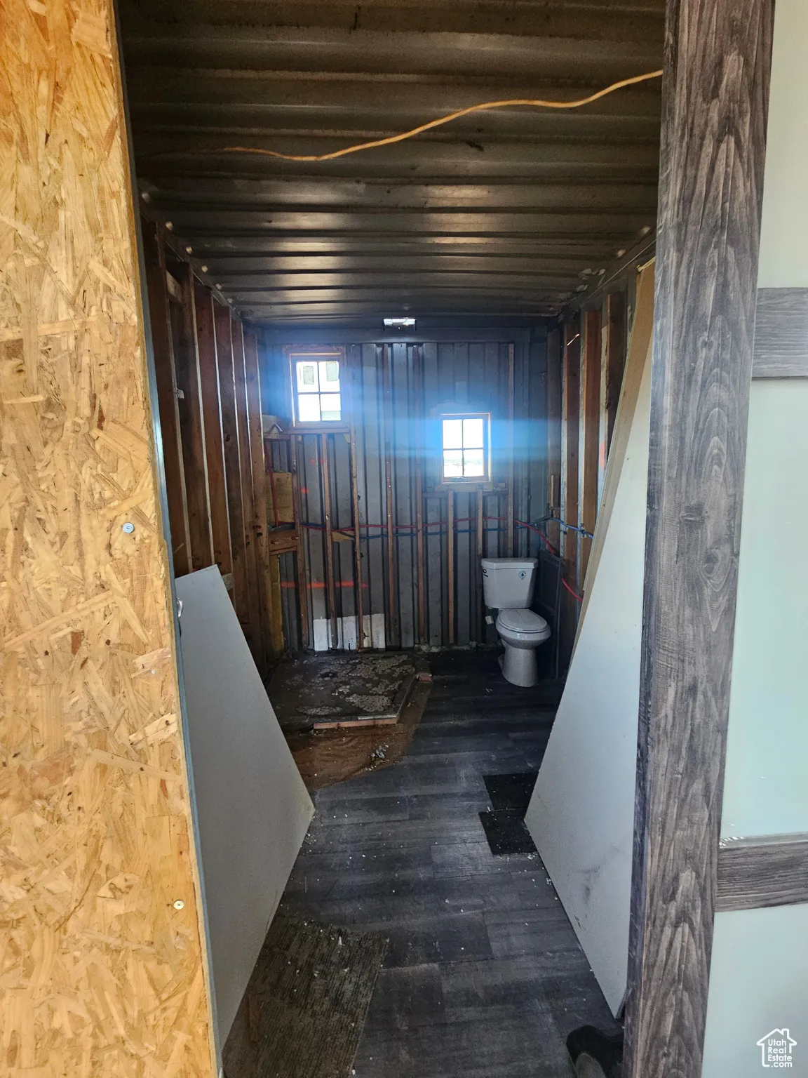 Interior of Storage Container