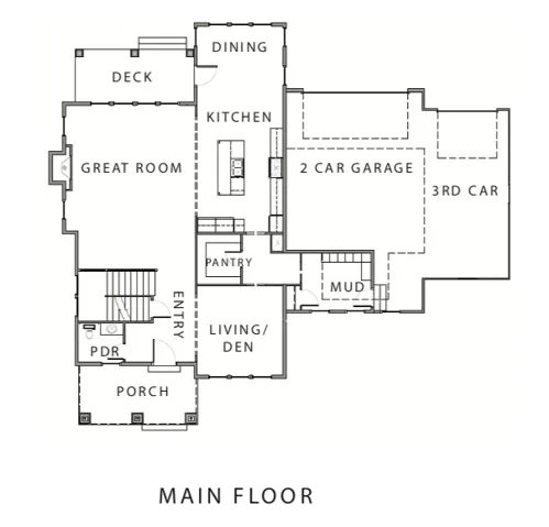 View of room layout