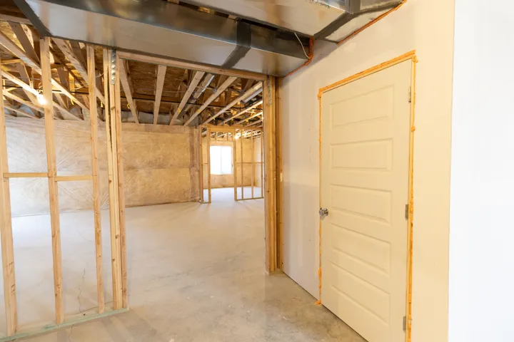 View of basement