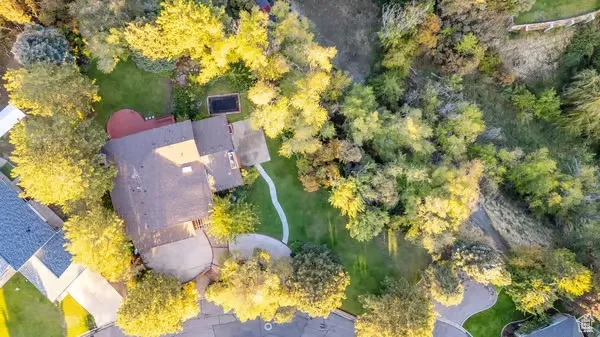 Aerial view of property