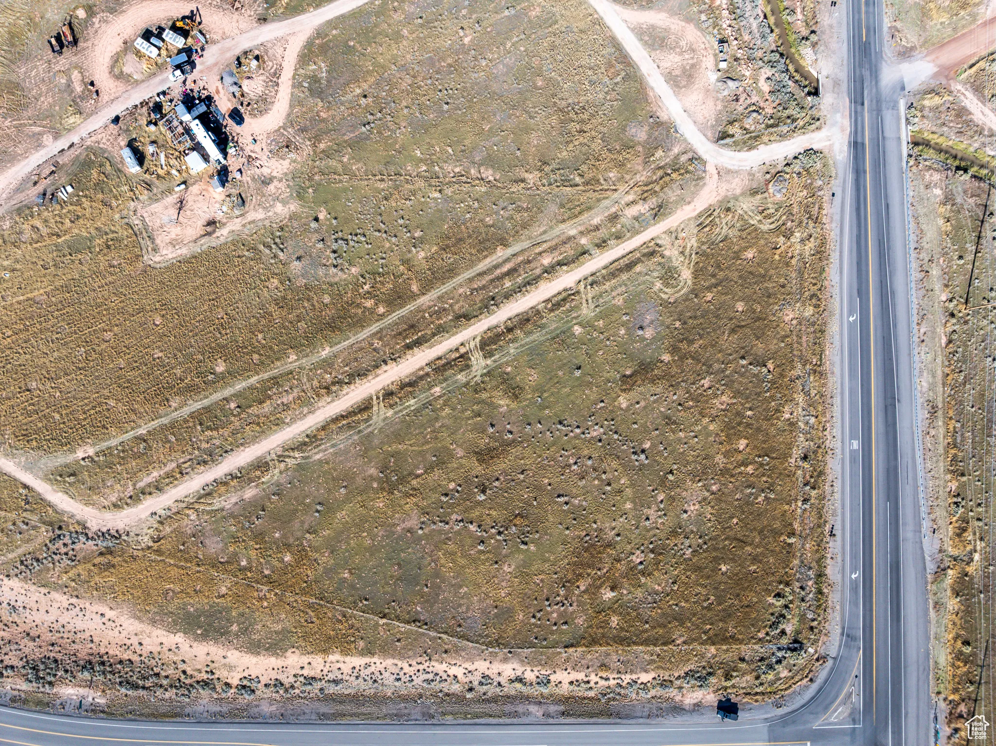 Aerial overview of property's location