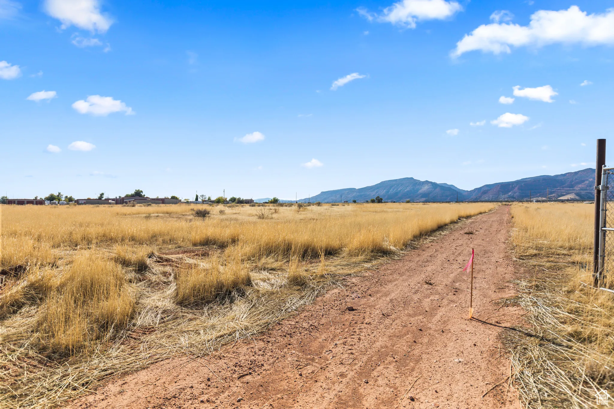 View of street with a mountain view and a view of rural / pastoral area