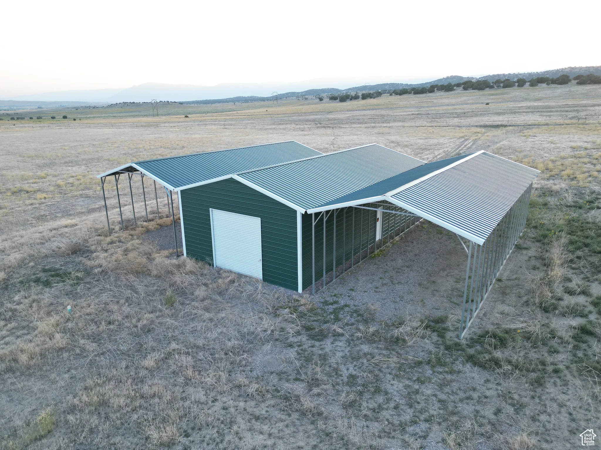 View of pole building featuring a view of rural / pastoral area