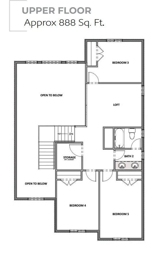 View of room layout