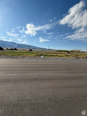 View of the lot from across the street