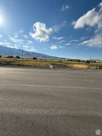 View of the lot from across the street