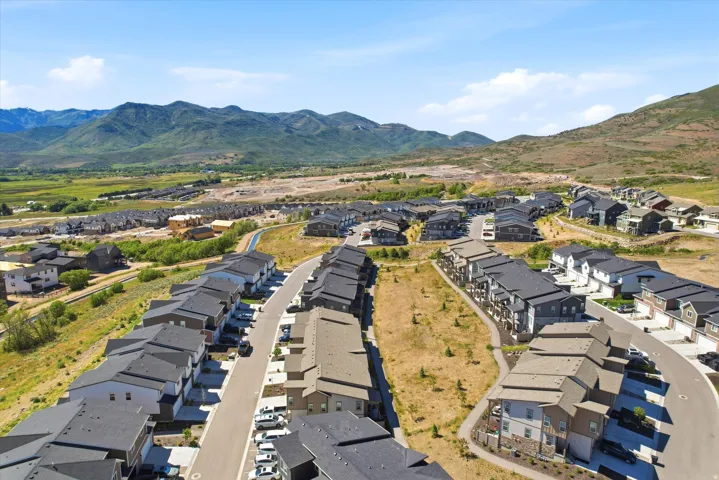Contemporary residential development featuring a variety of housing styles