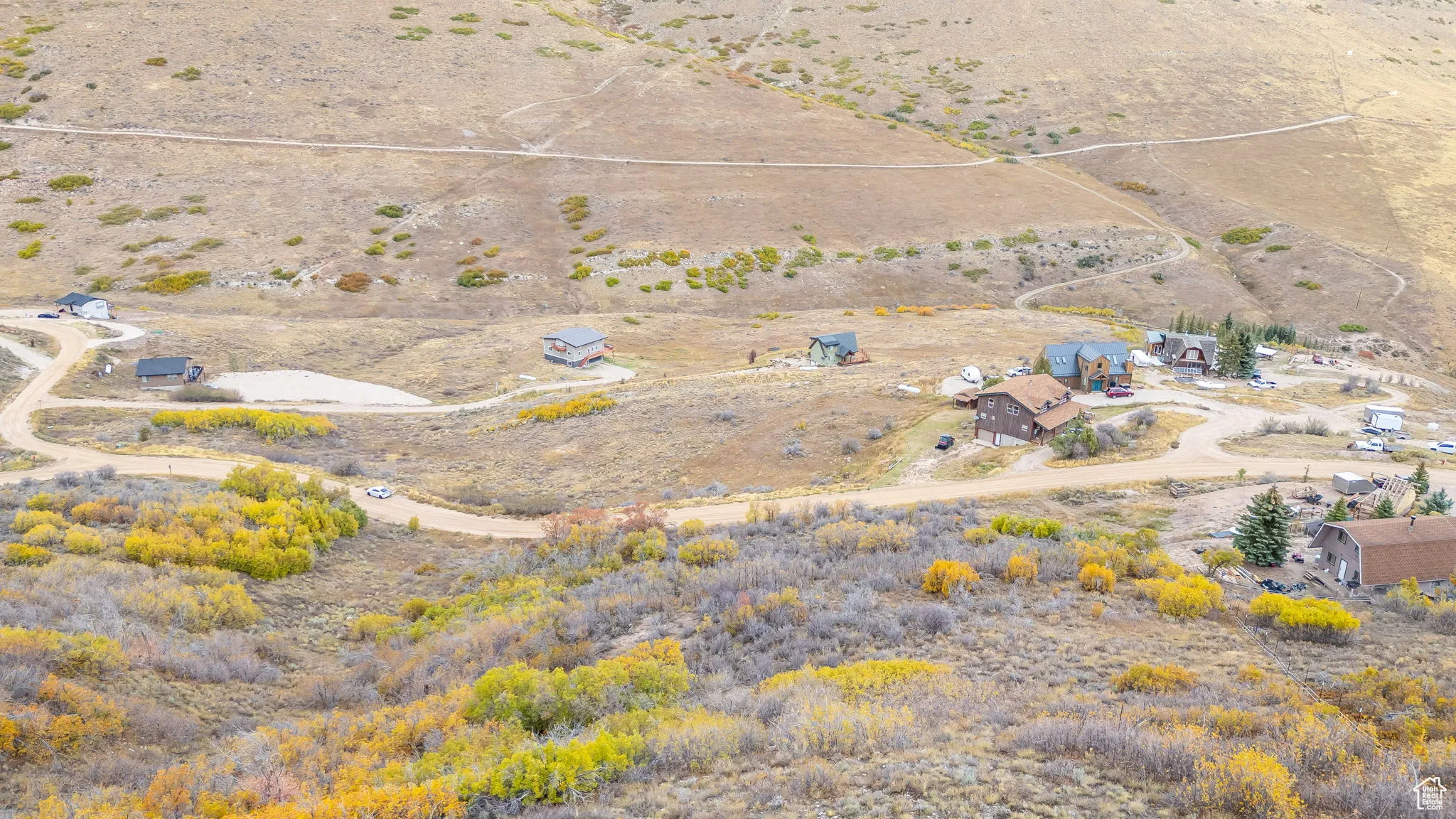 View of rural area with a desert landscape