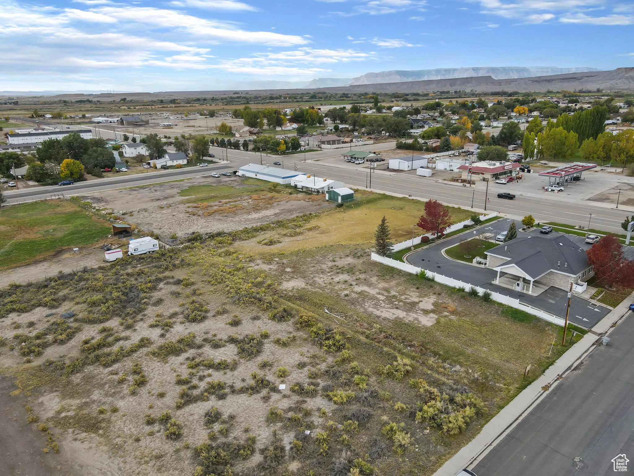 Bird's eye view of mountains