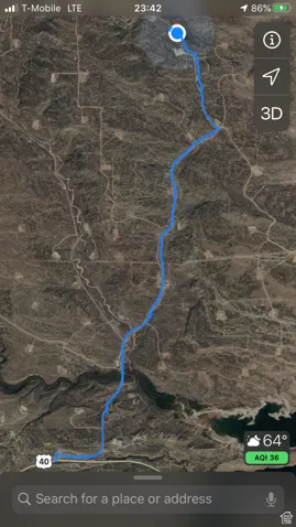 Map of property location