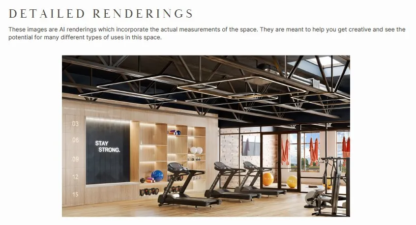 View of exercise room