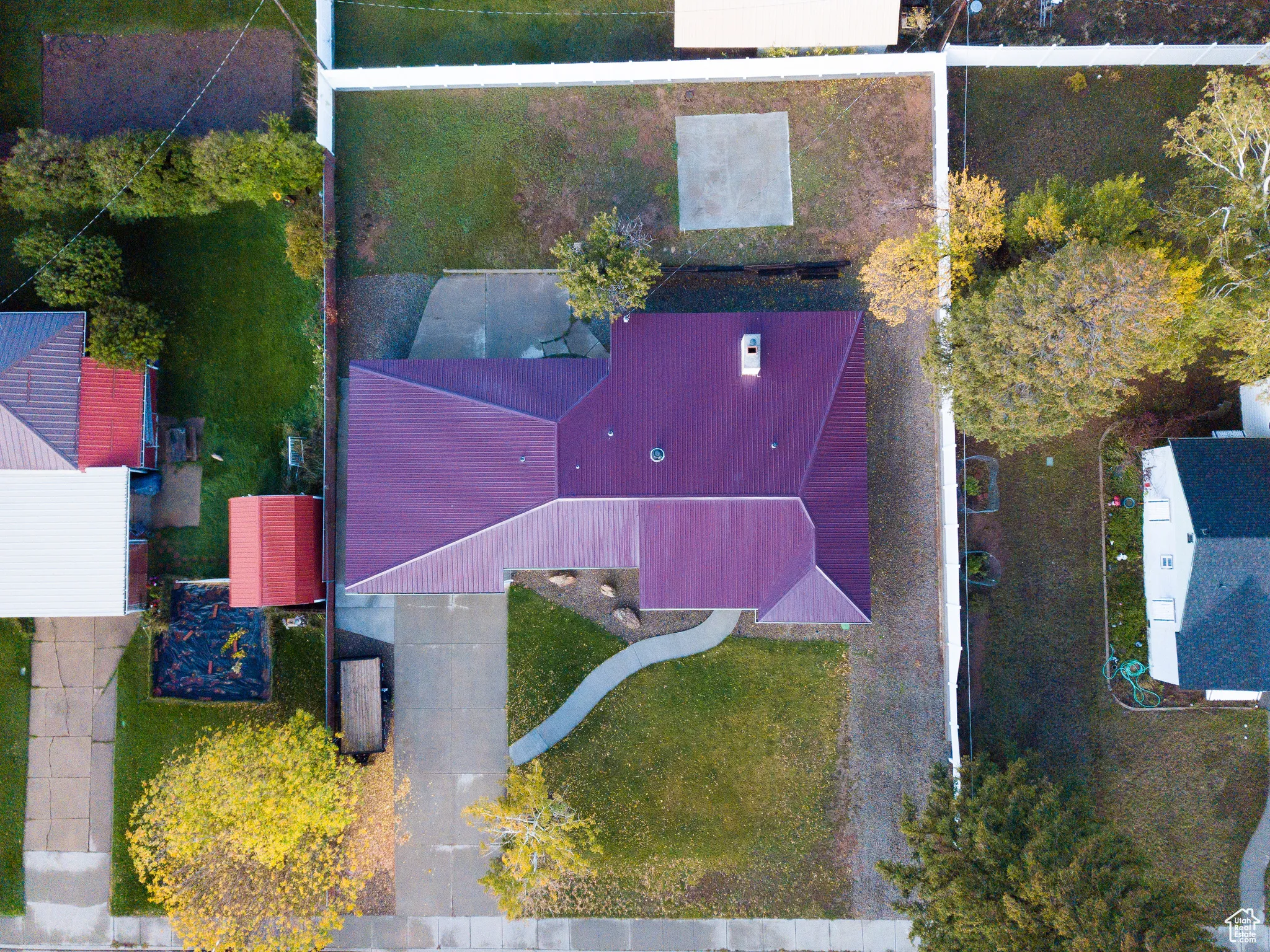 View of subject property