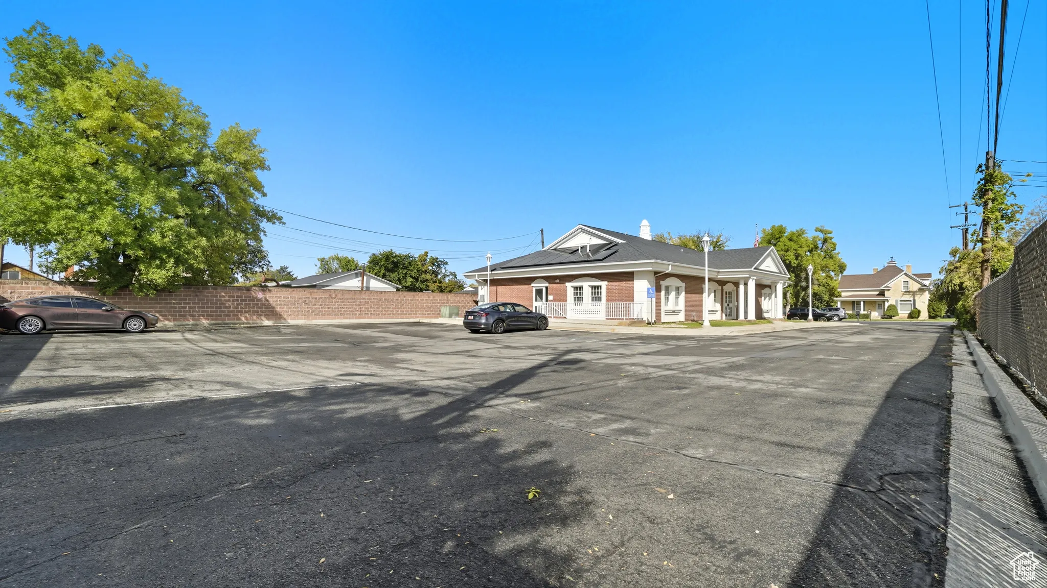 View of asphalt road