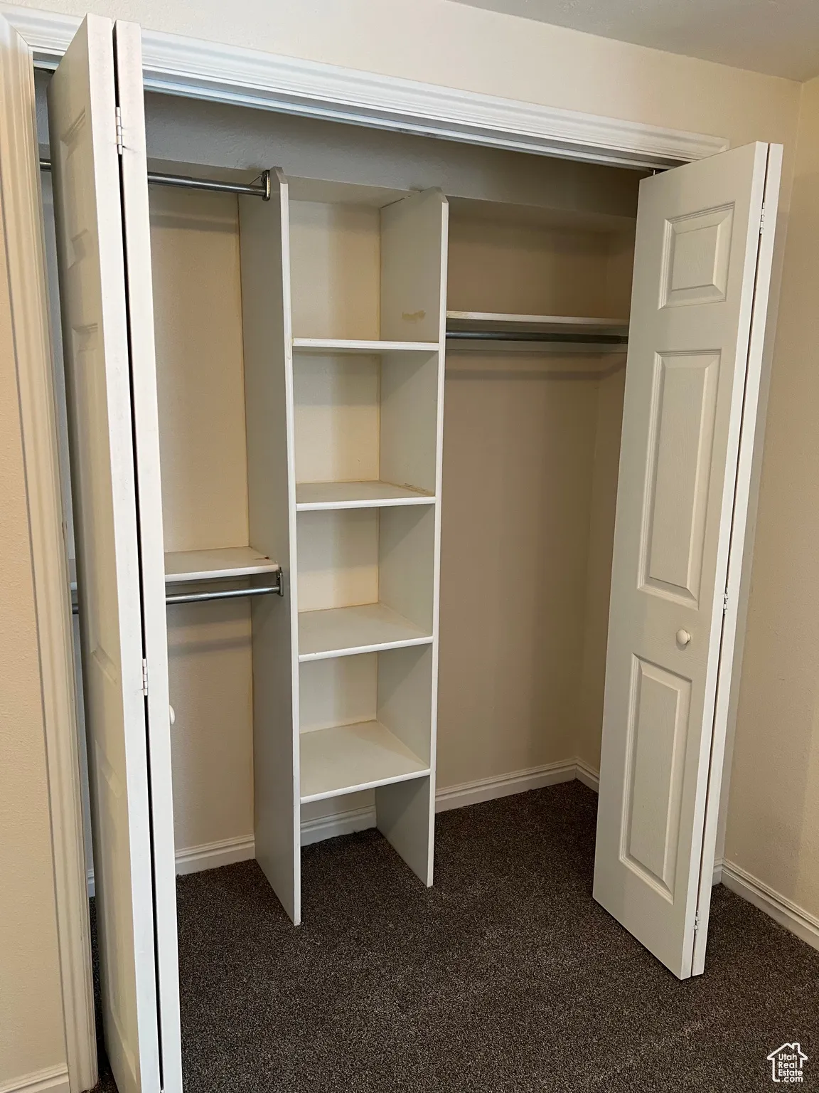 View of closet in bedroom 5