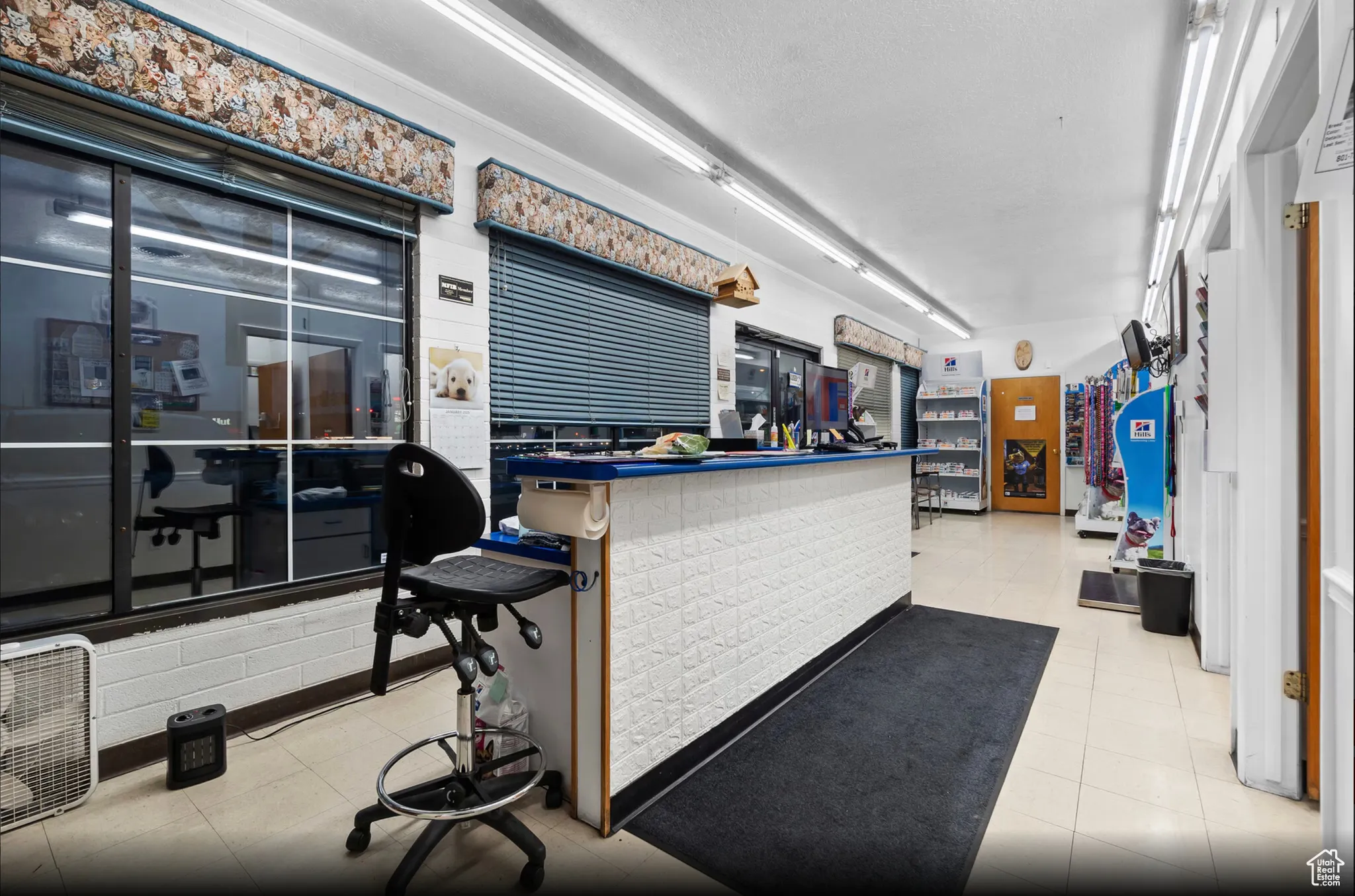 View of reception area