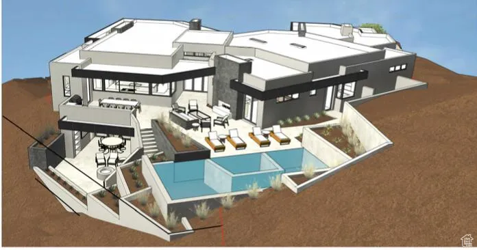 View of room layout