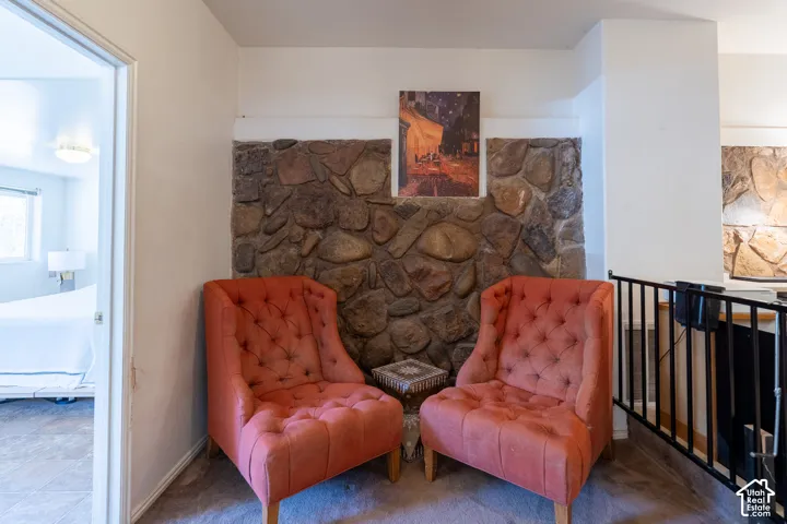 View of living area
