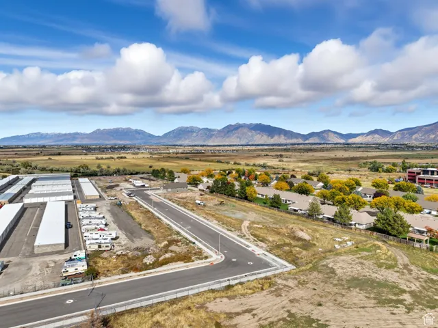 Bird's eye view of mountains