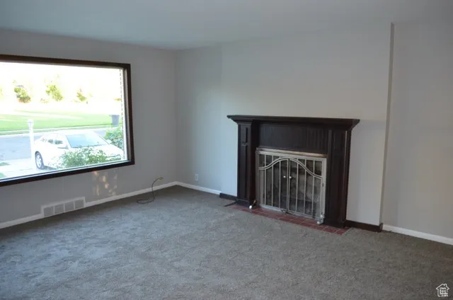 Older Photo of upstairs living room without furniture.
