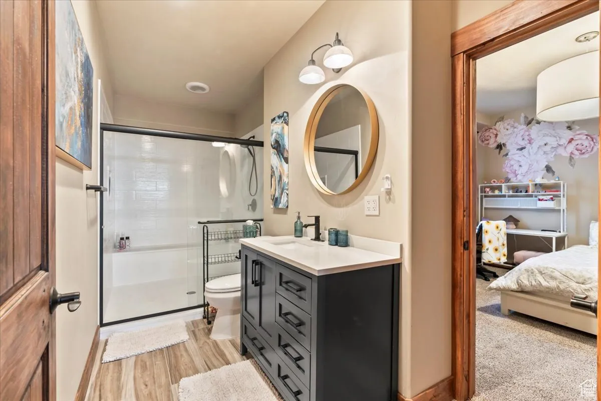 Walk through ensuite