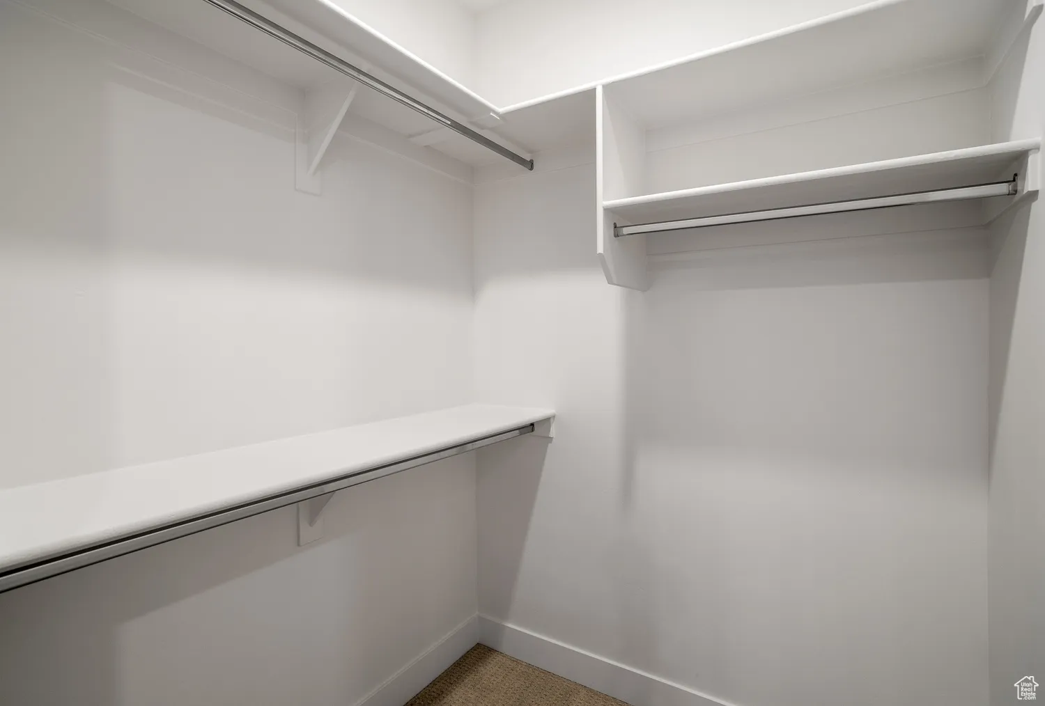 View of spacious closet