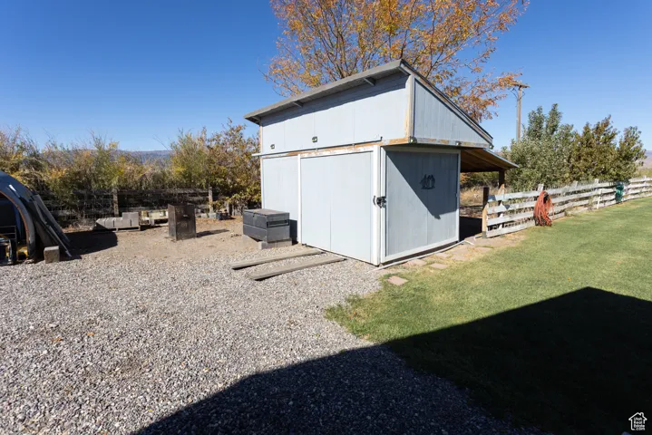View of shed