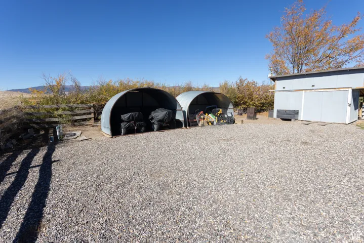 View of outdoor structure
