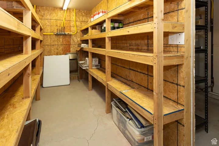 View of storage area