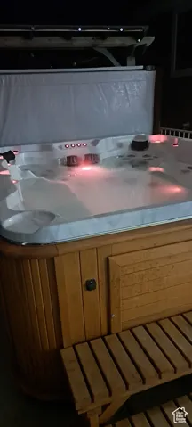 Interior space with light countertops