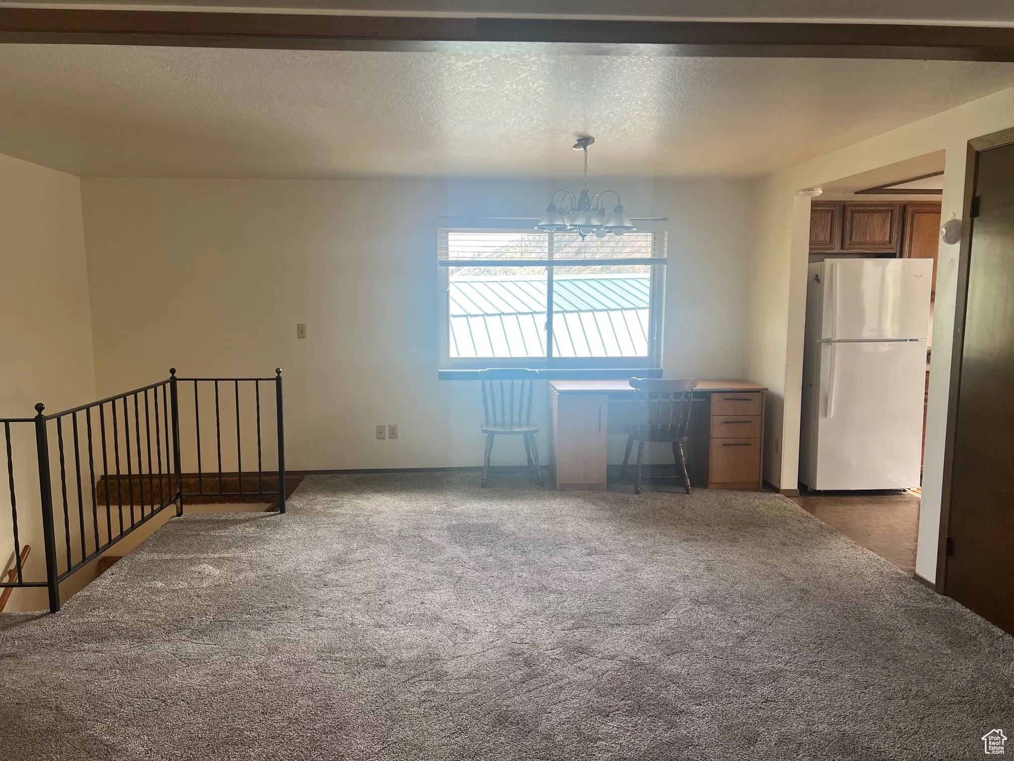 Dining area off of the kitchen