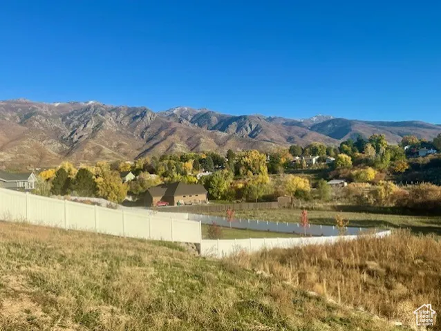 Mountain views from homesite.