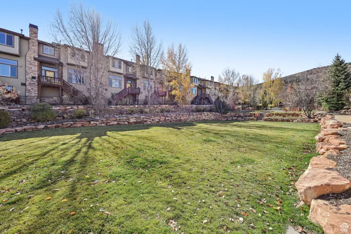 View of green lawn