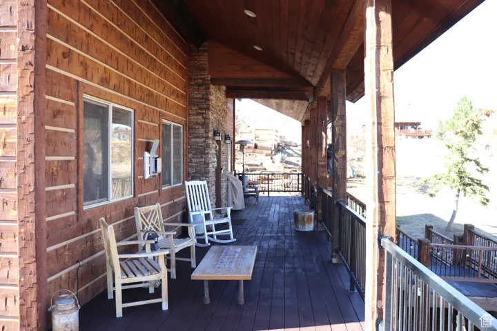View of porch