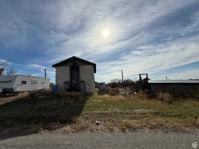 View of outdoor structure
