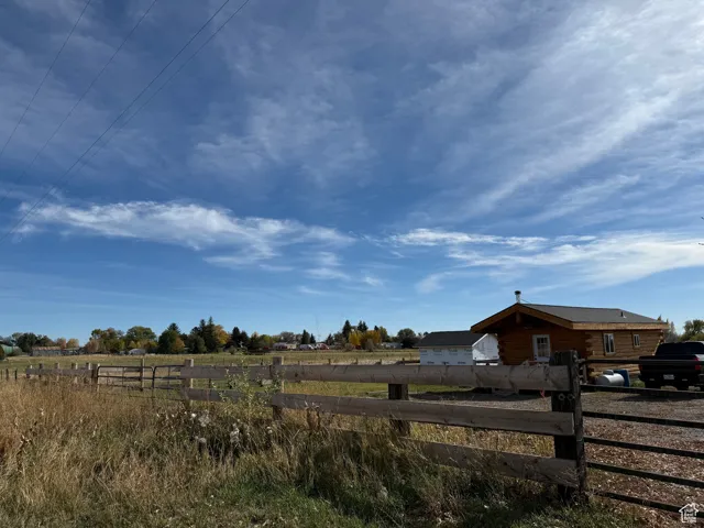 View of yard featuring a rural view