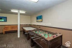 View of game room