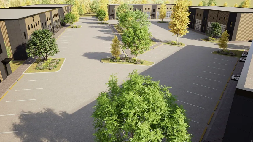 View of home's community featuring uncovered parking