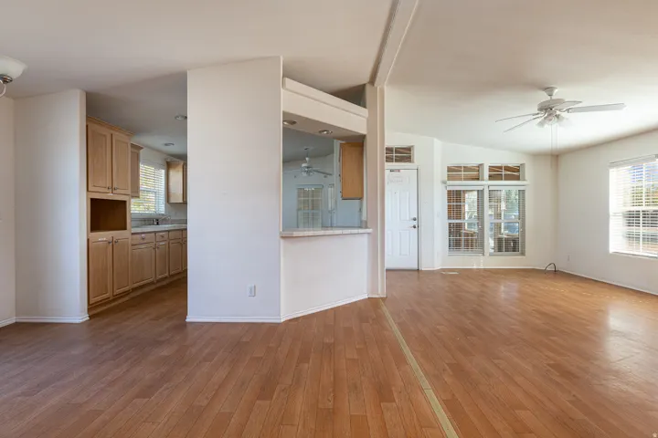 Living Room and Kitchen