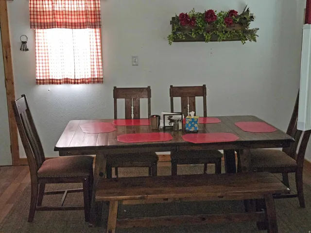 Dining room featuring wood finished floors