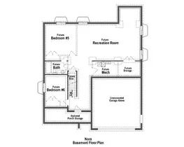 View of home floor plan