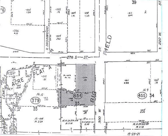 Parcel map