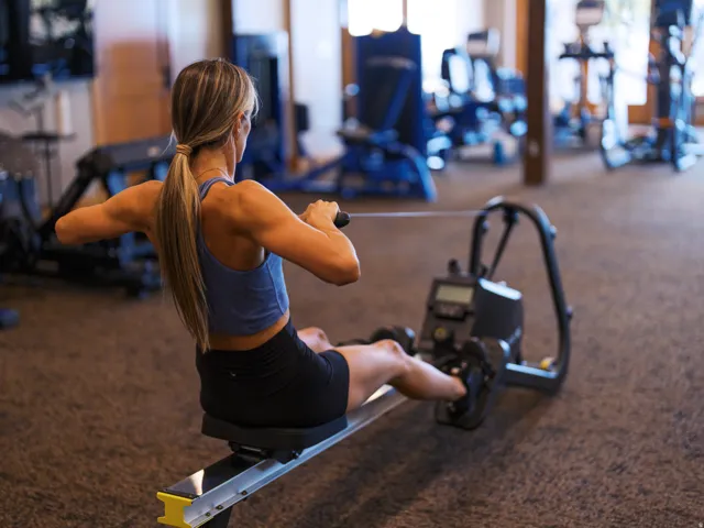 View of workout area