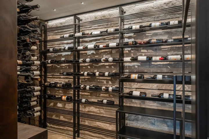 View of wine area