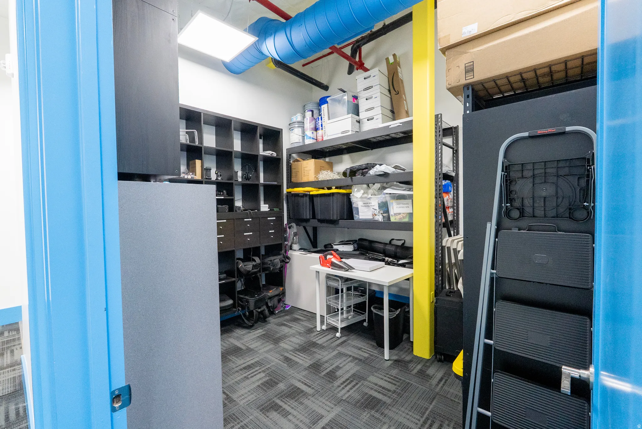 View of storage area