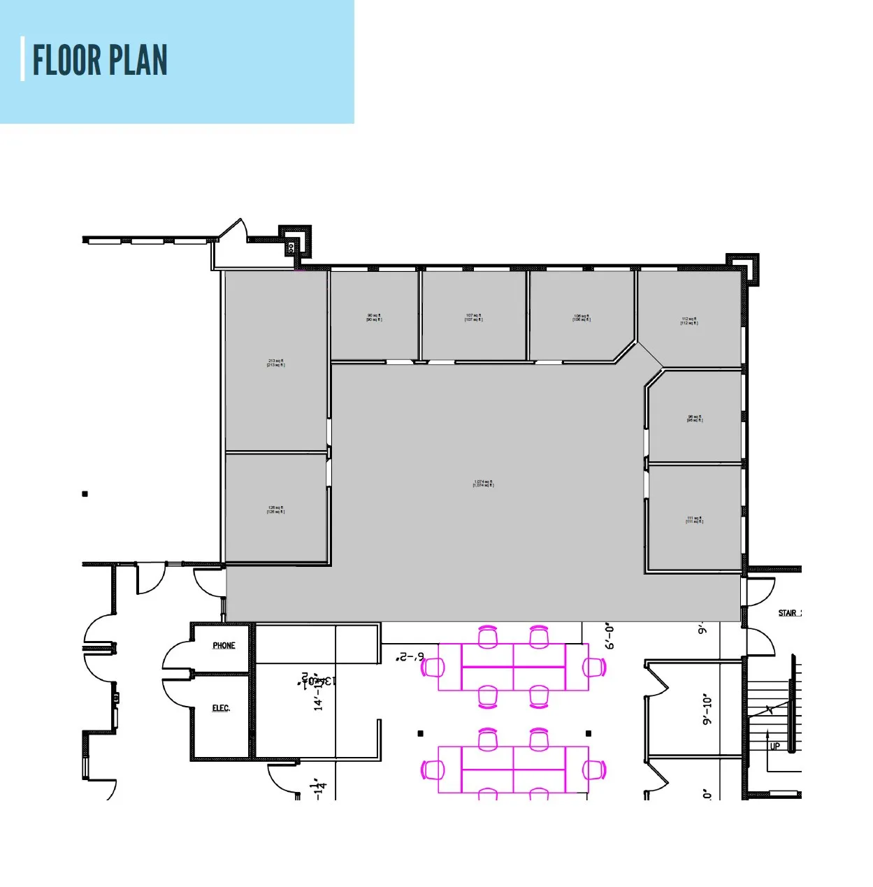 View of room layout