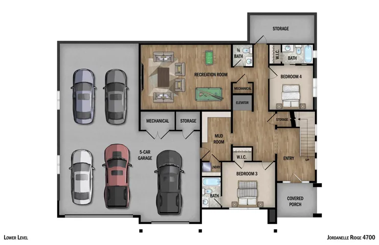View of room layout