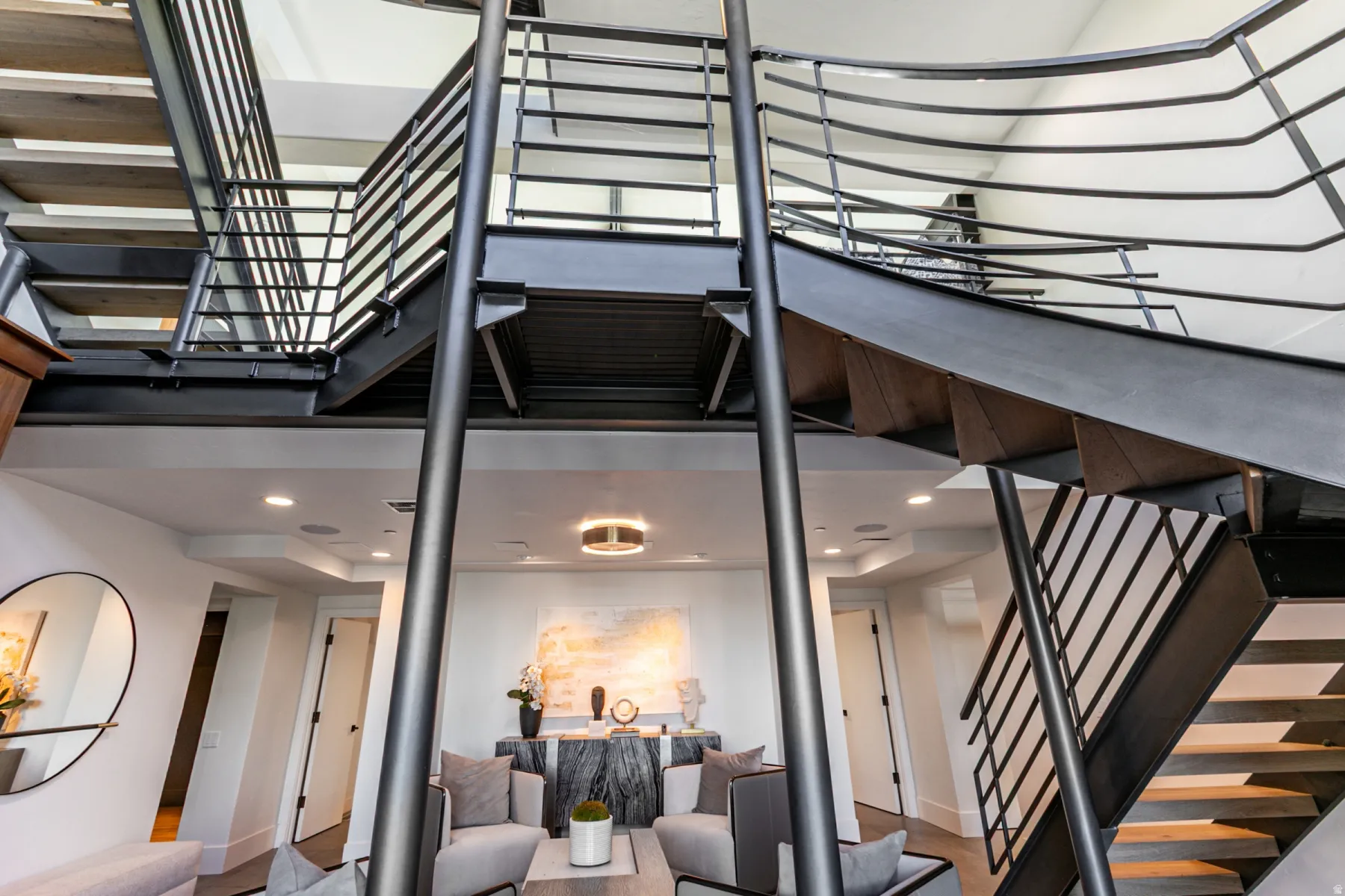 View of stairs