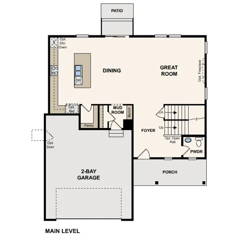View of room layout